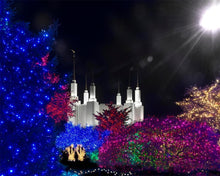 Load image into Gallery viewer, Washington DC Temple Christmas Spirit
