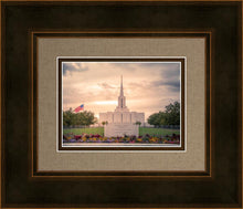 Load image into Gallery viewer, Jordan River Temple Evening Glow
