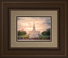 Load image into Gallery viewer, Jordan River Temple Evening Glow
