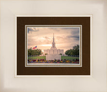 Load image into Gallery viewer, Jordan River Temple Evening Glow
