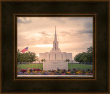Load image into Gallery viewer, Jordan River Temple Evening Glow
