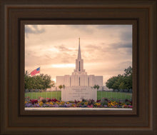 Load image into Gallery viewer, Jordan River Temple Evening Glow
