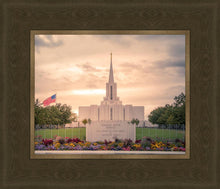 Load image into Gallery viewer, Jordan River Temple Evening Glow
