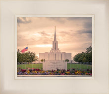 Load image into Gallery viewer, Jordan River Temple Evening Glow
