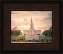 Load image into Gallery viewer, Jordan River Temple Evening Glow
