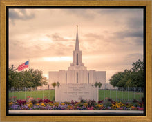 Load image into Gallery viewer, Jordan River Temple Evening Glow
