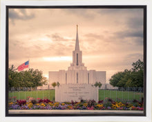 Load image into Gallery viewer, Jordan River Temple Evening Glow

