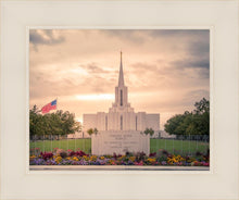 Load image into Gallery viewer, Jordan River Temple Evening Glow
