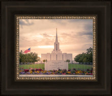Load image into Gallery viewer, Jordan River Temple Evening Glow
