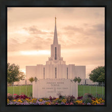 Load image into Gallery viewer, Jordan River Temple Evening Glow
