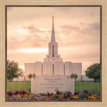 Load image into Gallery viewer, Jordan River Temple Evening Glow
