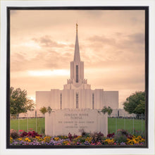 Load image into Gallery viewer, Jordan River Temple Evening Glow
