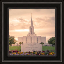 Load image into Gallery viewer, Jordan River Temple Evening Glow
