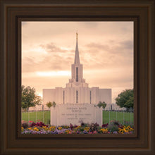 Load image into Gallery viewer, Jordan River Temple Evening Glow
