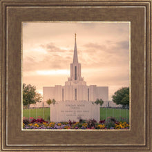Load image into Gallery viewer, Jordan River Temple Evening Glow
