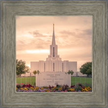 Load image into Gallery viewer, Jordan River Temple Evening Glow
