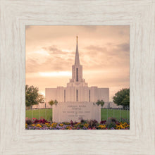 Load image into Gallery viewer, Jordan River Temple Evening Glow
