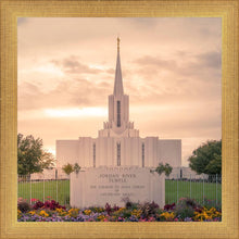 Load image into Gallery viewer, Jordan River Temple Evening Glow
