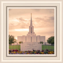 Load image into Gallery viewer, Jordan River Temple Evening Glow
