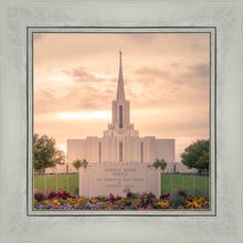 Load image into Gallery viewer, Jordan River Temple Evening Glow
