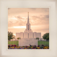 Load image into Gallery viewer, Jordan River Temple Evening Glow
