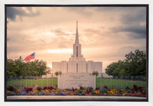 Load image into Gallery viewer, Jordan River Temple Evening Glow
