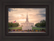 Load image into Gallery viewer, Jordan River Temple Evening Glow
