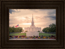 Load image into Gallery viewer, Jordan River Temple Evening Glow
