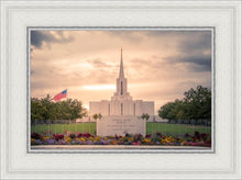 Load image into Gallery viewer, Jordan River Temple Evening Glow
