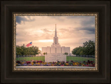 Load image into Gallery viewer, Jordan River Temple Evening Glow
