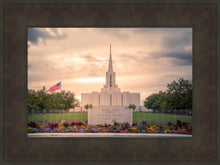 Load image into Gallery viewer, Jordan River Temple Evening Glow
