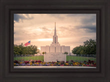 Load image into Gallery viewer, Jordan River Temple Evening Glow
