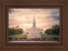 Load image into Gallery viewer, Jordan River Temple Evening Glow

