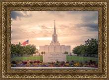 Load image into Gallery viewer, Jordan River Temple Evening Glow
