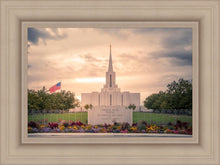 Load image into Gallery viewer, Jordan River Temple Evening Glow
