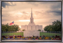 Load image into Gallery viewer, Jordan River Temple Evening Glow
