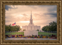 Load image into Gallery viewer, Jordan River Temple Evening Glow
