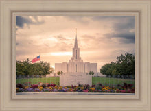 Load image into Gallery viewer, Jordan River Temple Evening Glow

