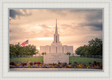Load image into Gallery viewer, Jordan River Temple Evening Glow
