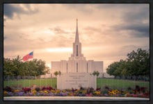 Load image into Gallery viewer, Jordan River Temple Evening Glow
