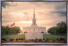 Load image into Gallery viewer, Jordan River Temple Evening Glow
