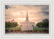 Load image into Gallery viewer, Jordan River Temple Evening Glow
