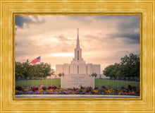 Load image into Gallery viewer, Jordan River Temple Evening Glow
