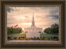 Load image into Gallery viewer, Jordan River Temple Evening Glow

