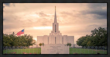 Load image into Gallery viewer, Jordan River Temple Evening Glow

