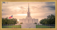 Load image into Gallery viewer, Jordan River Temple Evening Glow
