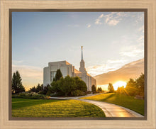 Load image into Gallery viewer, Twin Falls Temple Morning Light

