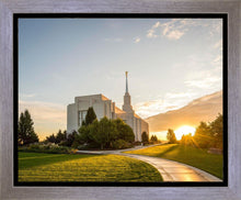 Load image into Gallery viewer, Twin Falls Temple Morning Light
