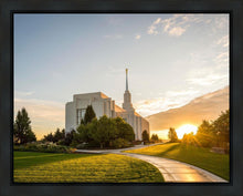 Load image into Gallery viewer, Twin Falls Temple Morning Light
