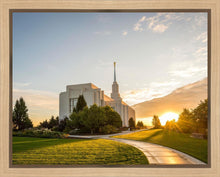 Load image into Gallery viewer, Twin Falls Temple Morning Light
